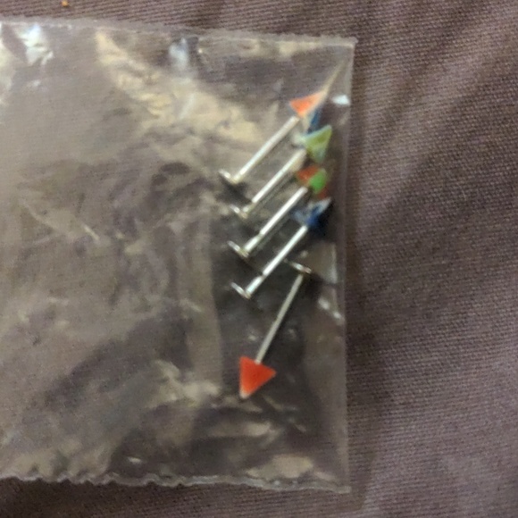 Labret Lip Body Piercings Jewelry Women's Men's Body Piercings Facial Piercings - Picture 6 of 6